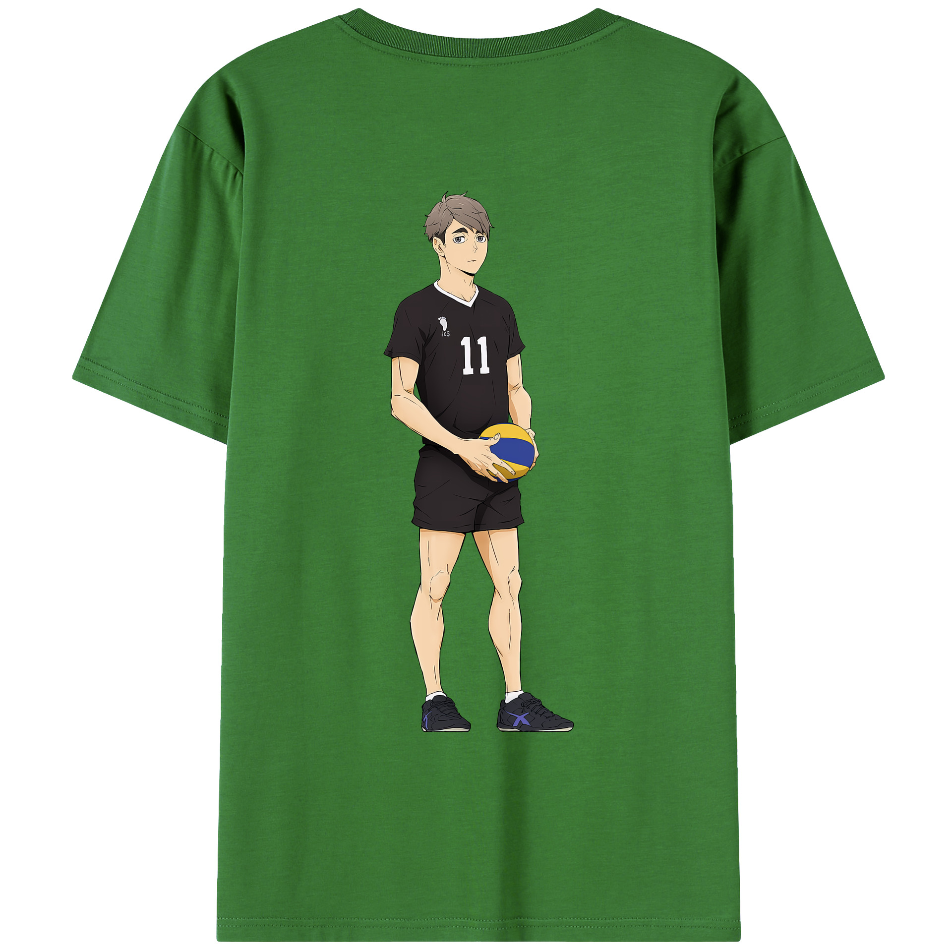 （画像用） ハイキュー!! Haikyu!! レディース半袖Tシャツ(バックプリント)